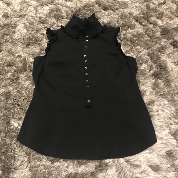 Zara sleeveless black top size M - Picture 1 of 7